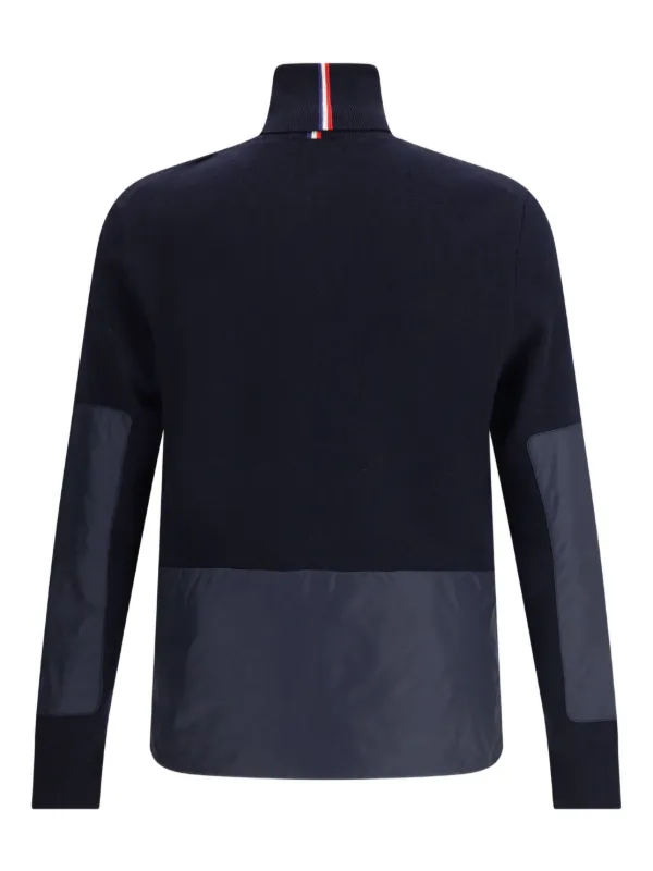 Moncler Grenoble ロゴパッチ セーター | ブルー | FARFETCH JP
