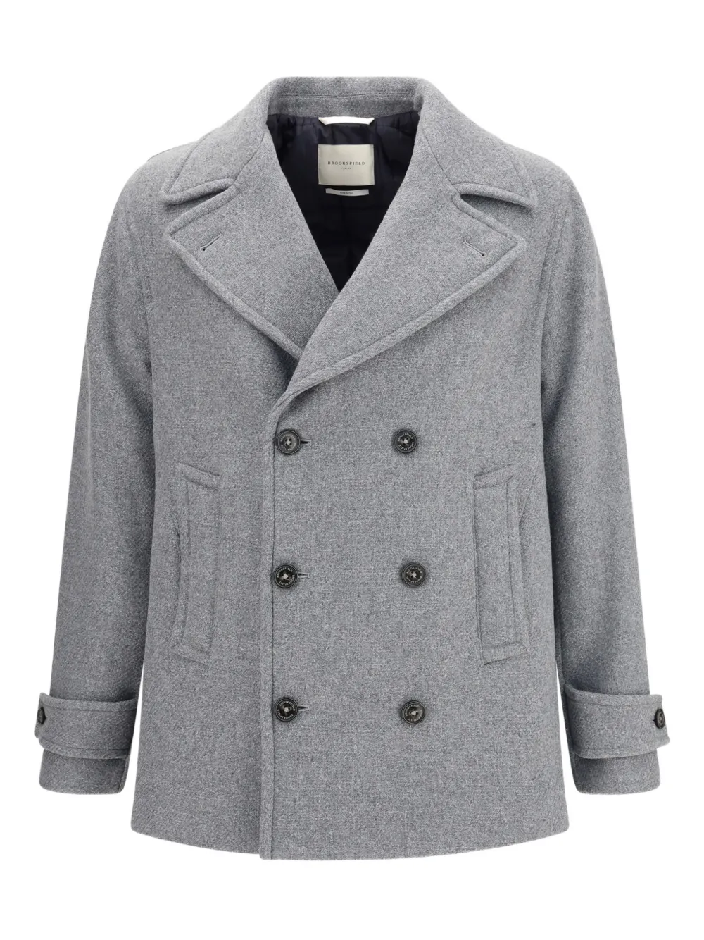 BROOKSFIELD abrigo con doble botonadura | gris | Image 1
