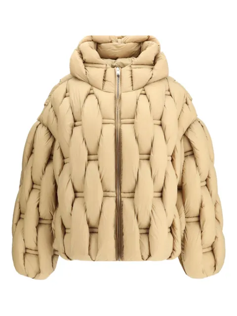 RAXXY hooded woven puffer jacket