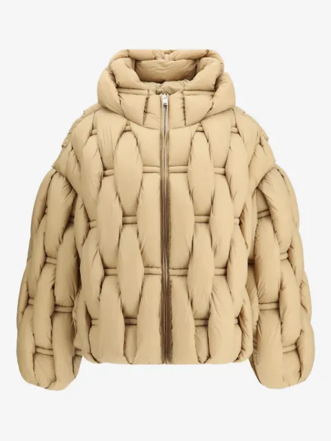 RAXXY hooded woven puffer jacket