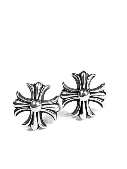 Chrome Hearts Cross Plus earrings