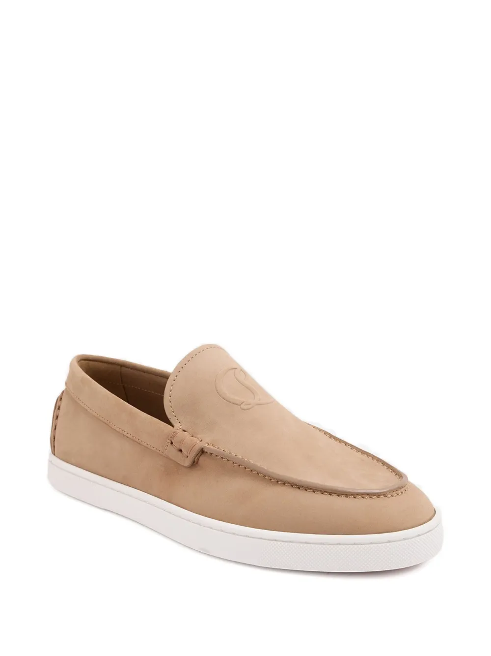 Christian Louboutin Moonboat embossed-logo loafers | Image 2