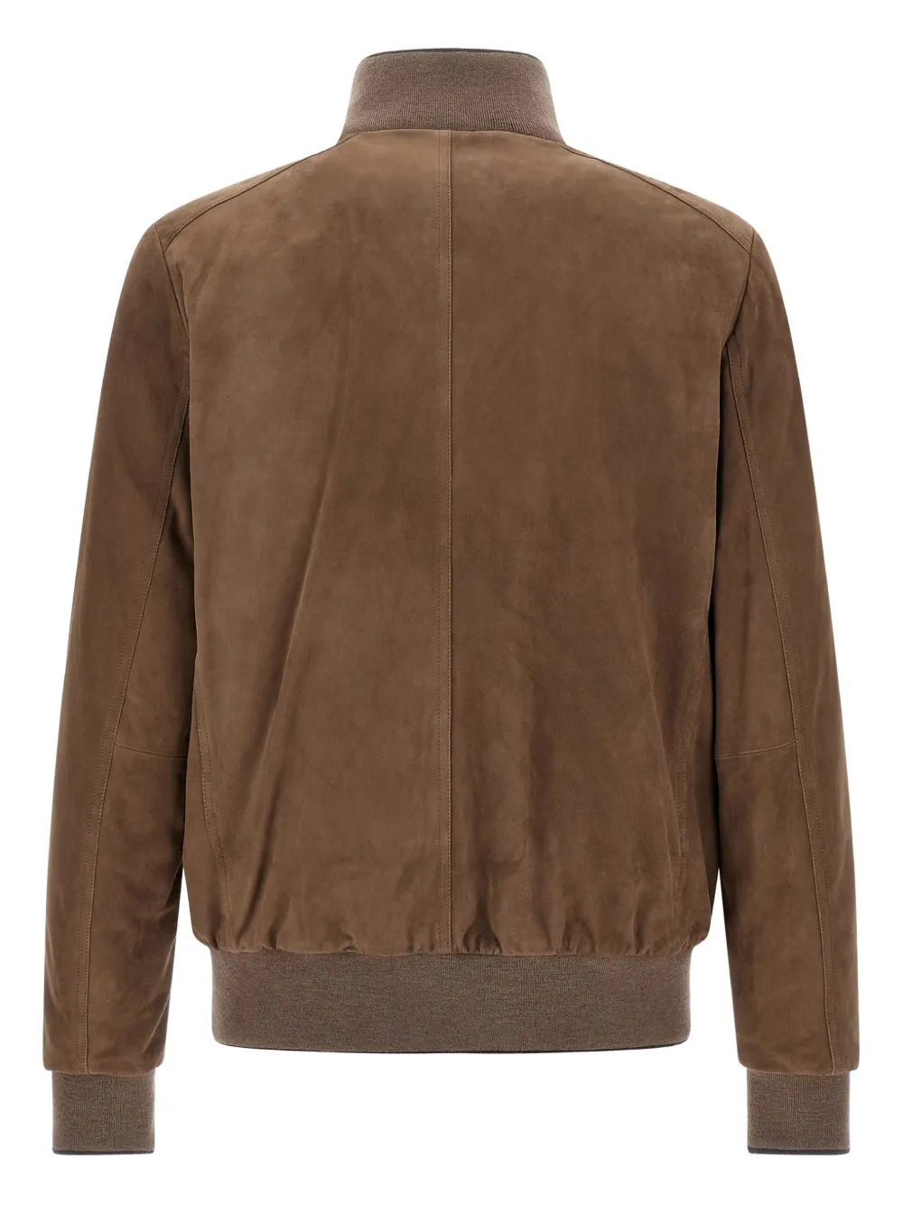 Moorer suede button jacket | Leather Jackets | Image 2