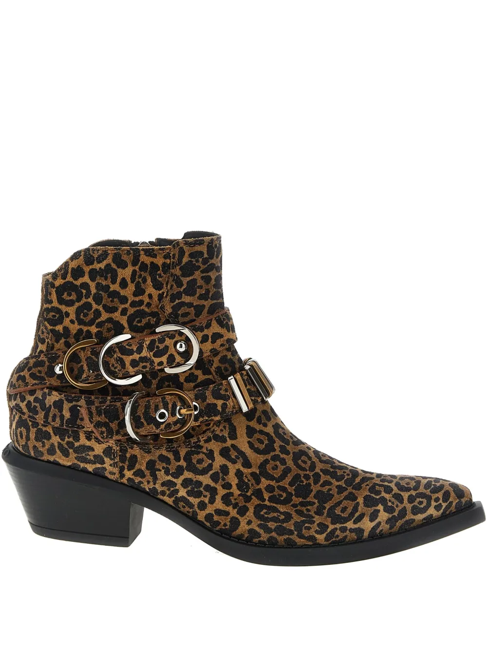 PINKO Tex 13 leopard-print ankle boots Bruin