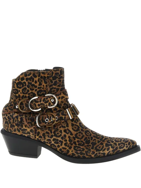 PINKO Tex 13 leopard-print ankle boots