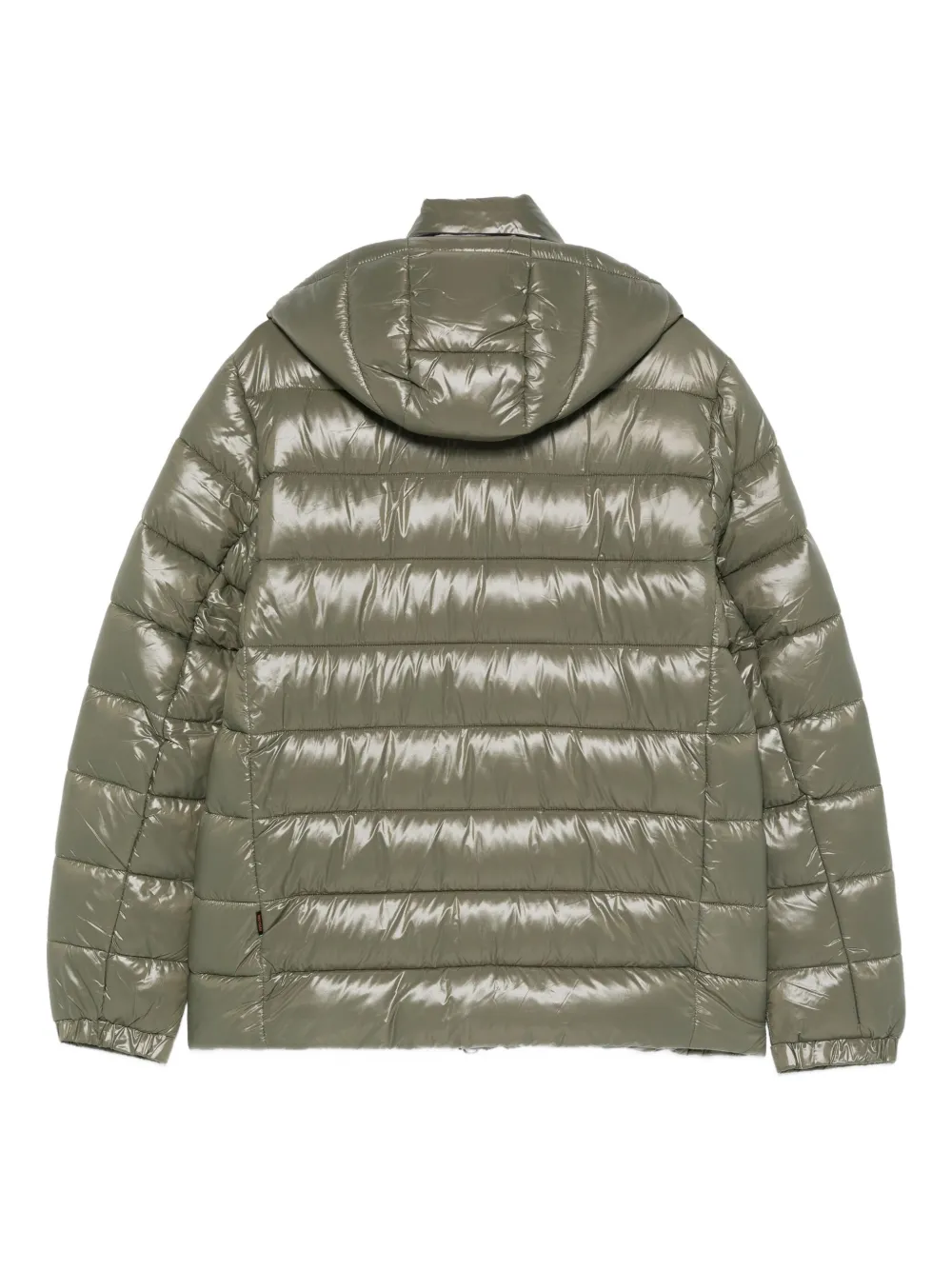 Save The Duck hooded zip-up coat - Groen