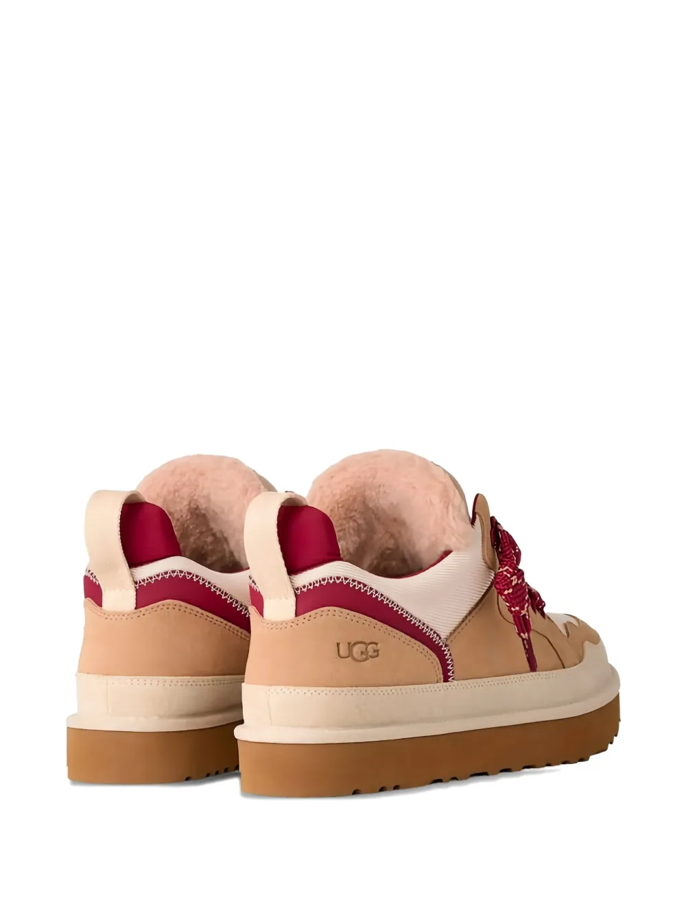 UGG Lowmel sneakers met veters Beige