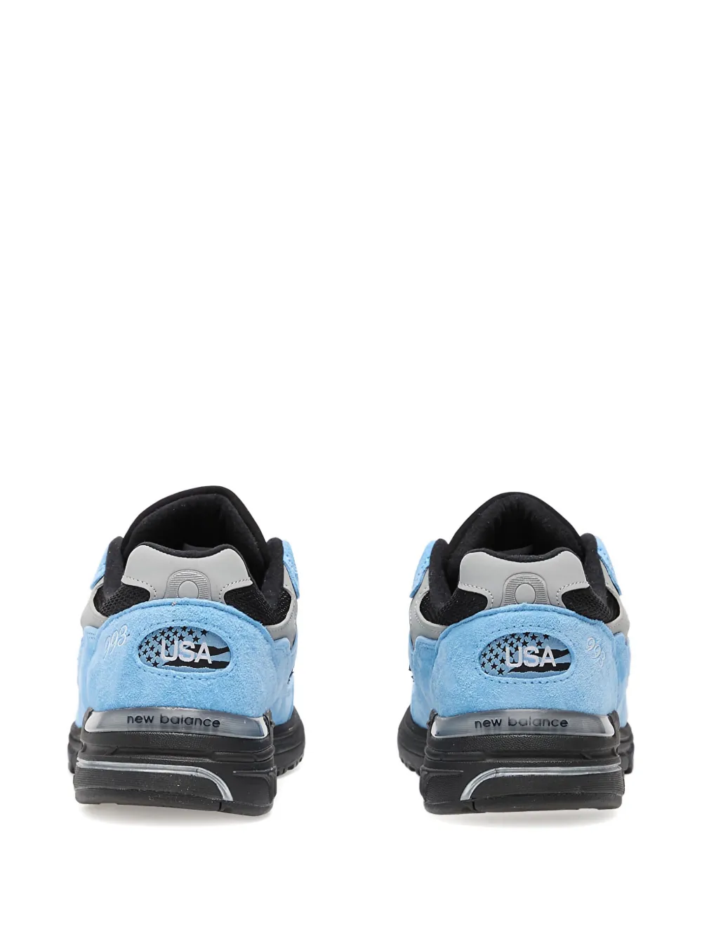 New Balance 993 suède sneakers Blauw