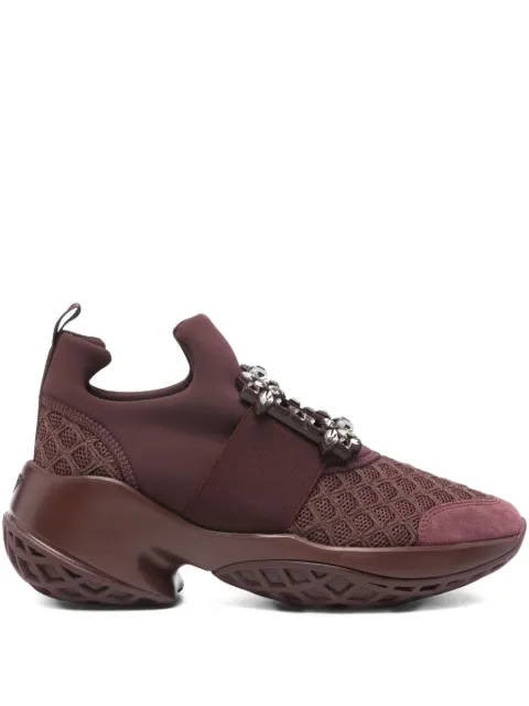 Roger Vivier tenis con detalles de cristal
