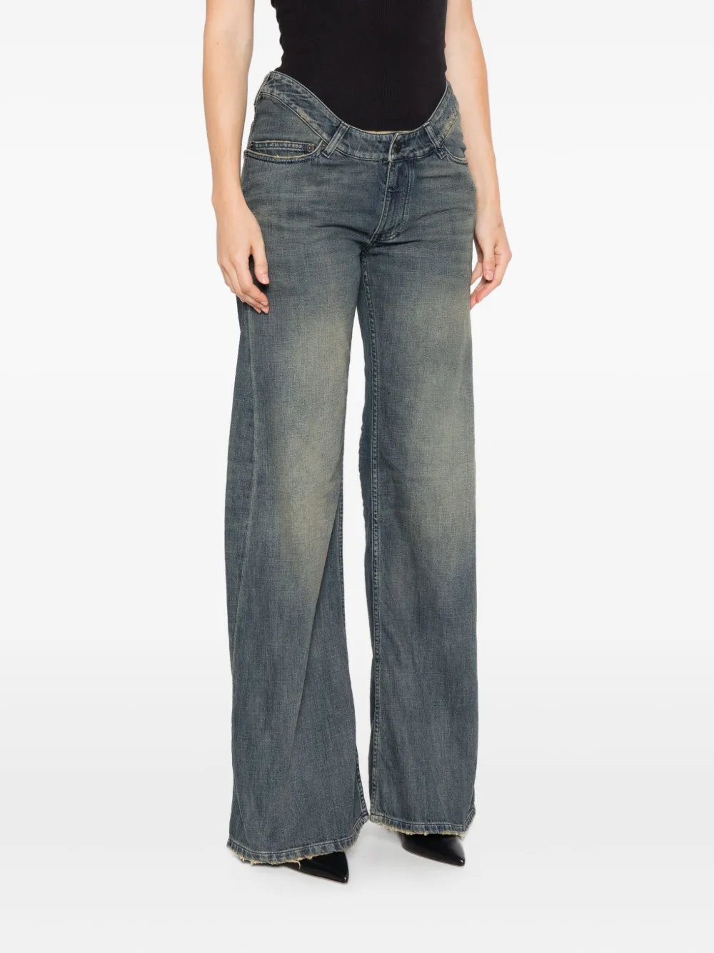Balenciaga Katoenen jeans Grijs
