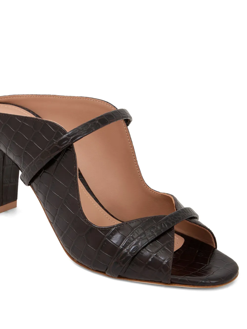 Malone Souliers 70mm Norah leather sandals Bruin