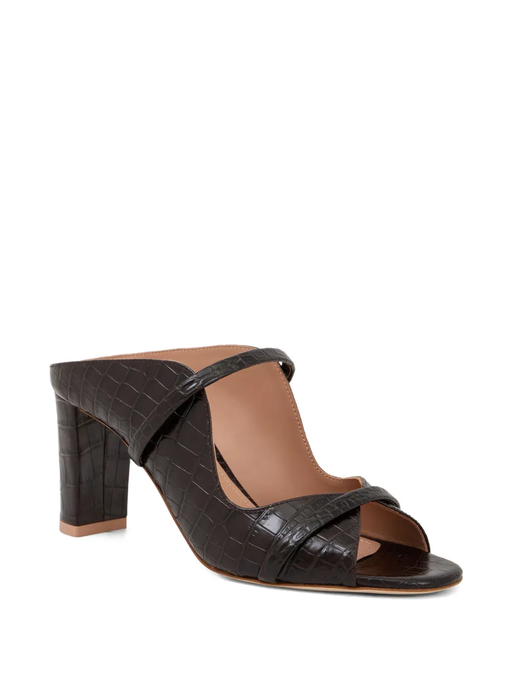 Malone Souliers 70mm Norah leather sandals | Heeled Mules | Image 2
