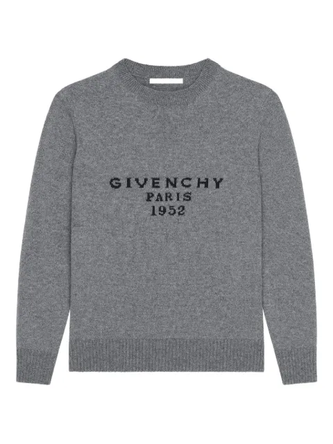Givenchy suéter con logo en jacquard