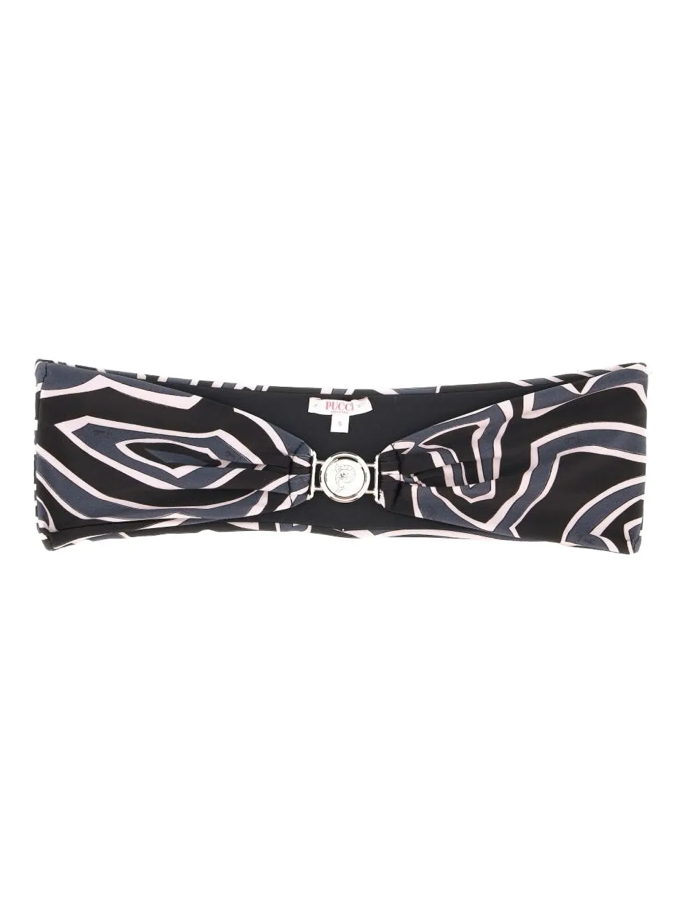 PUCCI abstract-print bikini top | noir | Image 1