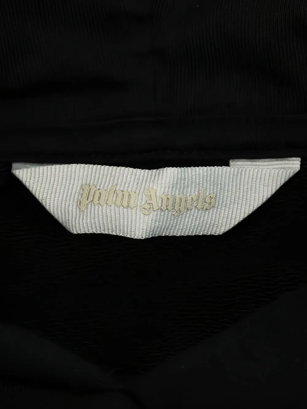 Palm Angels Kids Hoodie met logo Zwart