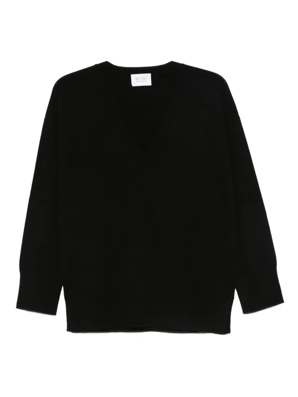 BeYou suéter con cuello en V | negro | Image 1