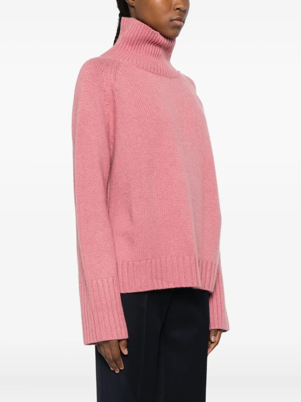  Beyou Raglan-sleeve Sweater - Pink 