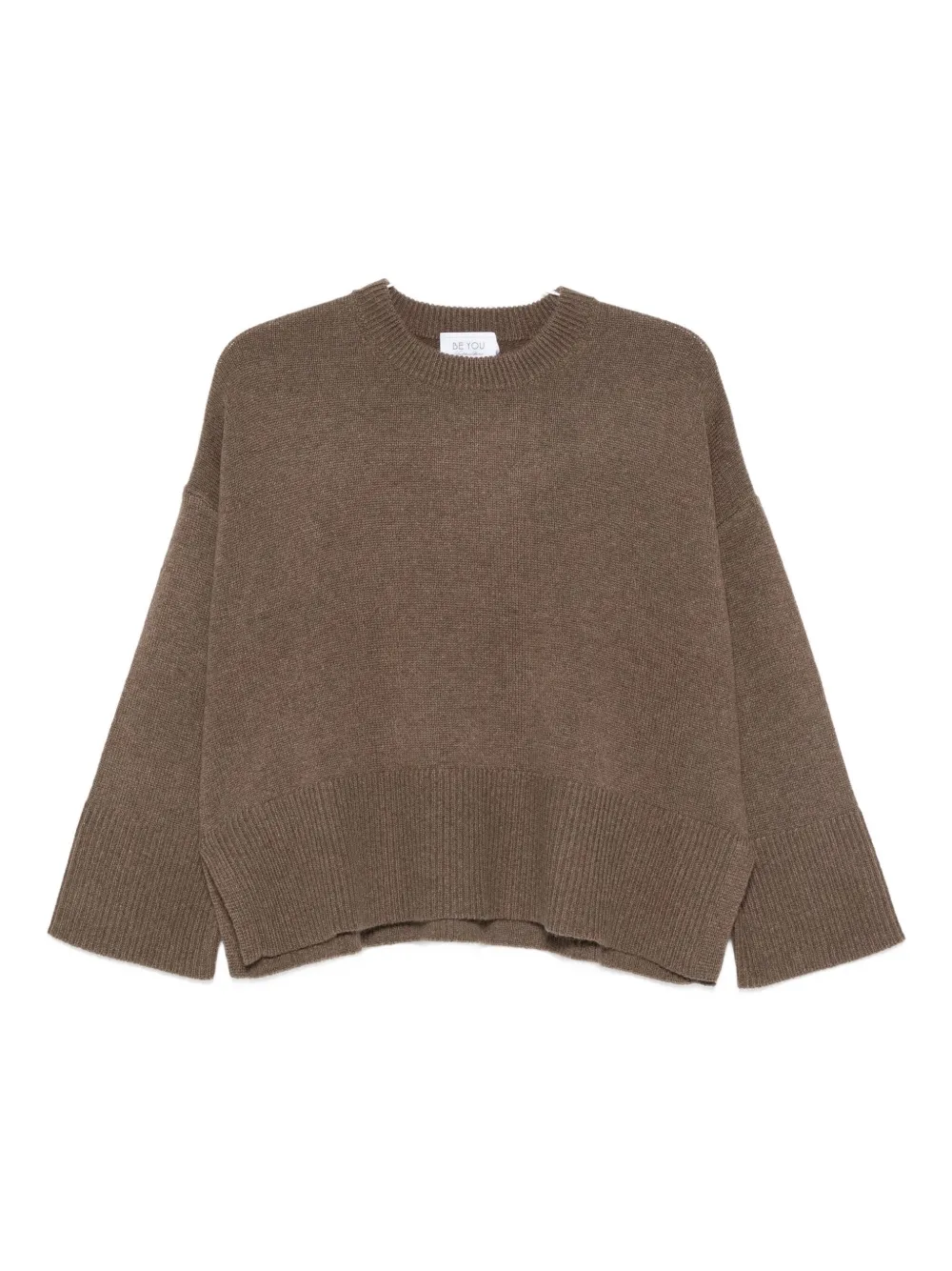 BeYou suéter con cuello redondo | marrón | Image 1