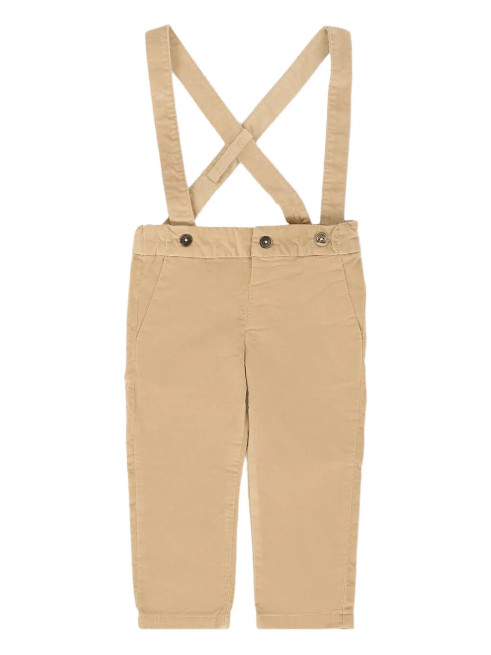 Mayoral suspenders cotton pants | Neutrals | Image 1