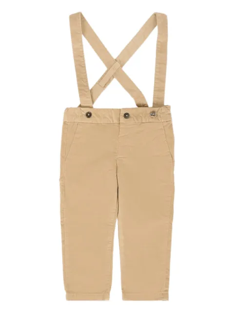 Mayoral suspenders cotton pants