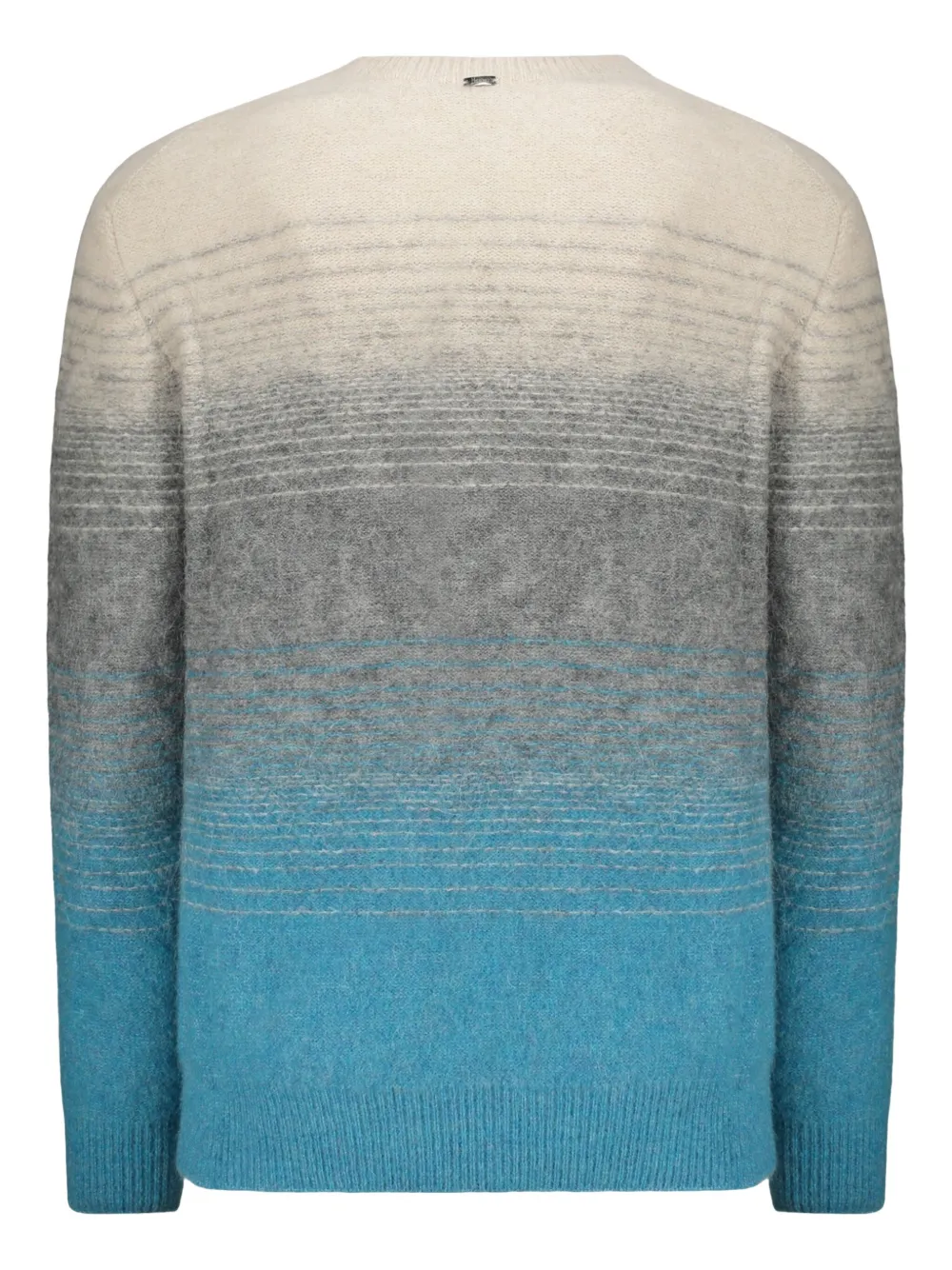 Herno ombre ribbed sweater - Blauw