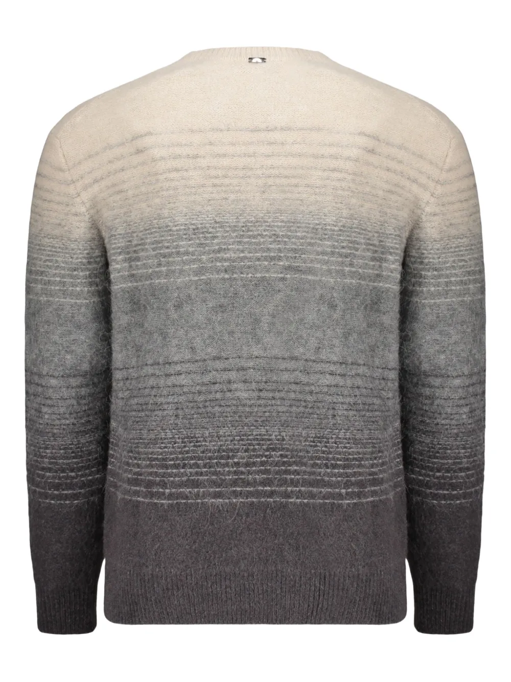 Herno ombre ribbed sweater - Grijs