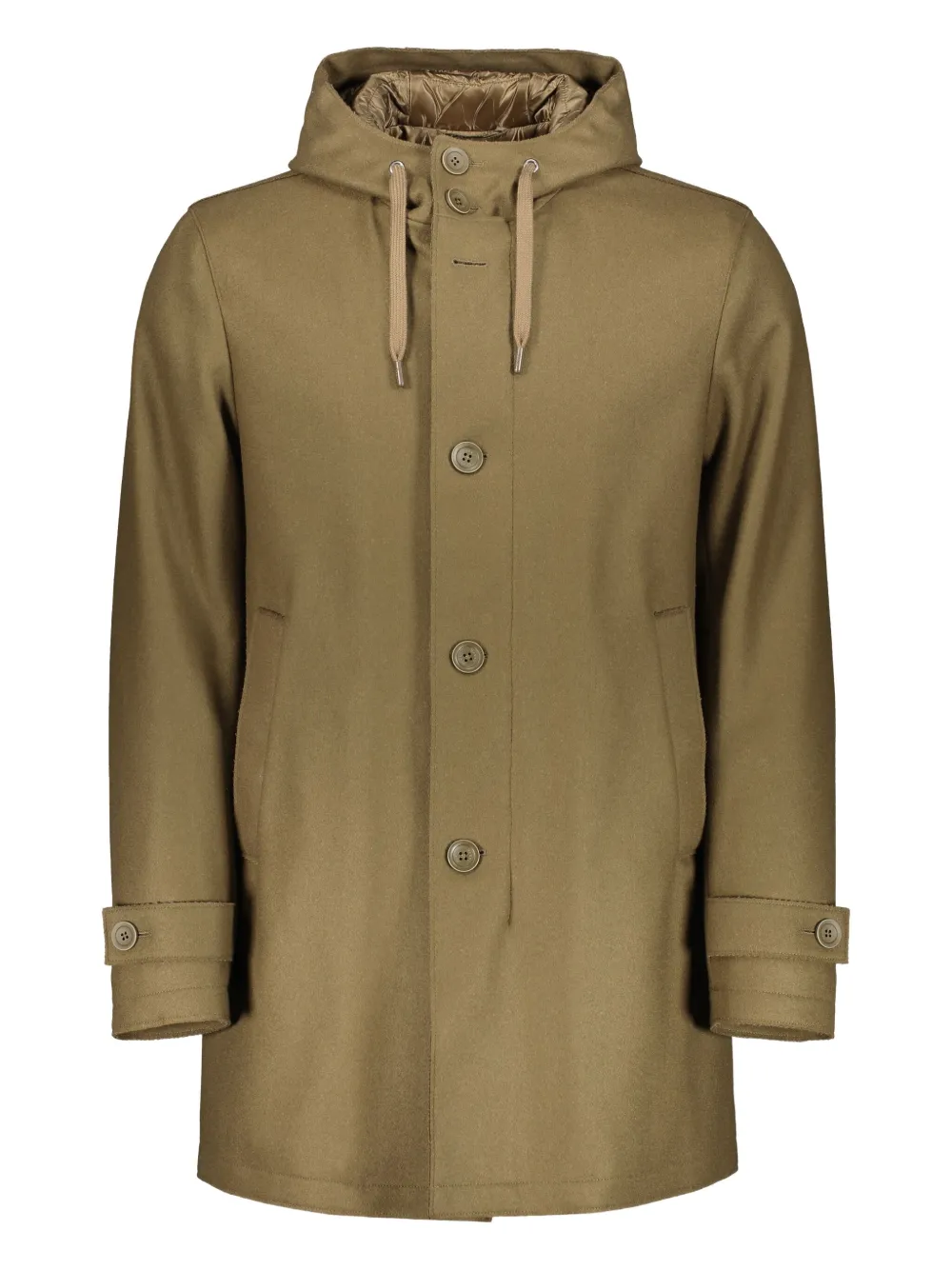 Herno hooded padded coat | Brown | Image 1