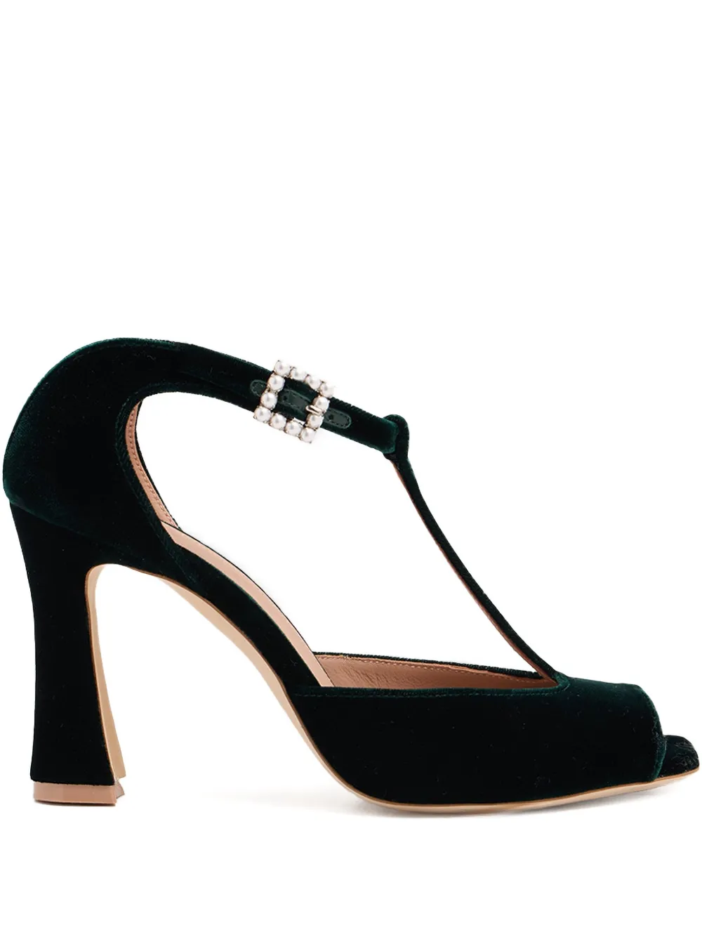 Malone Souliers 90 mm Nomi sandalen Groen