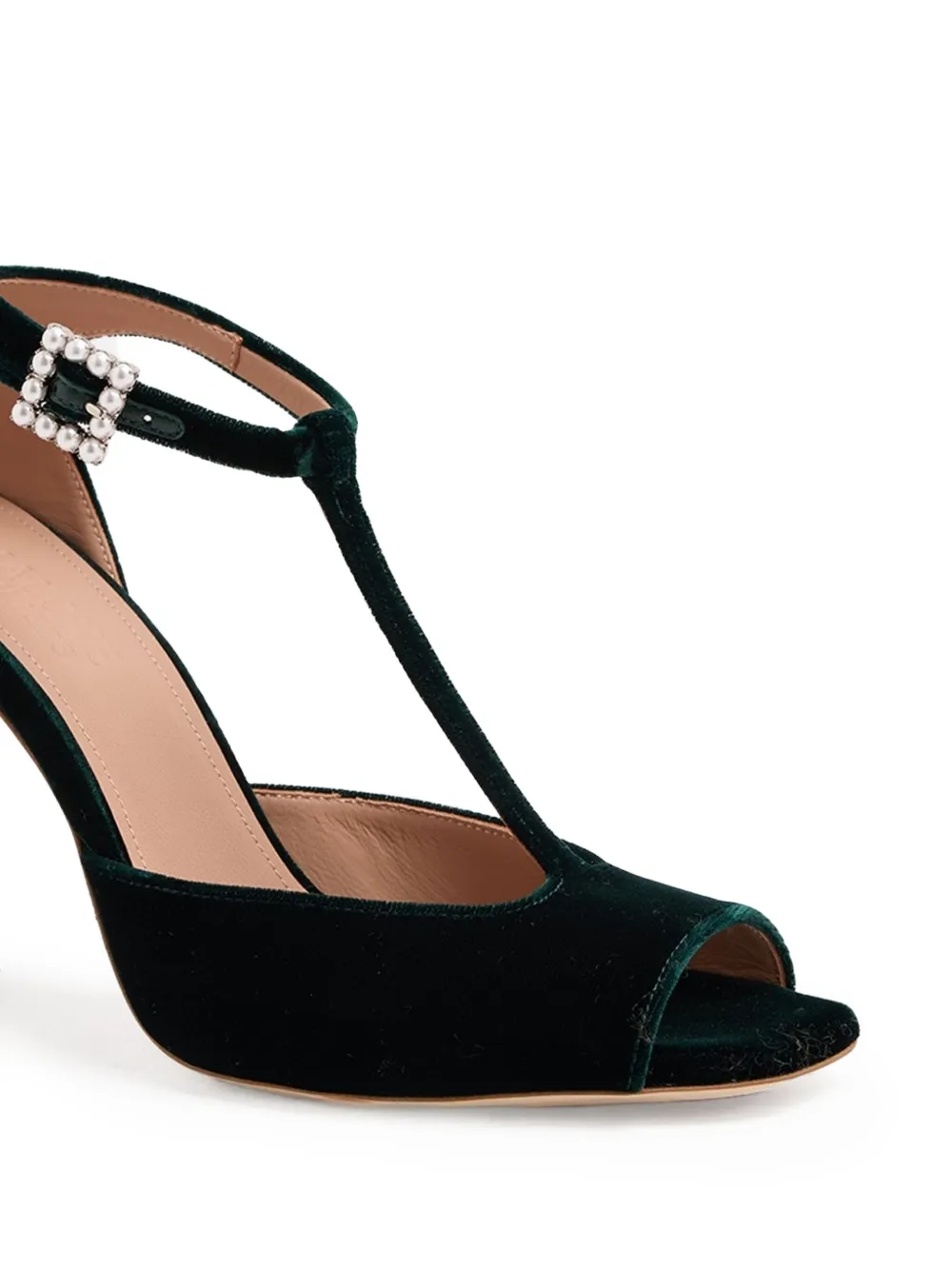 Malone Souliers 90 mm Nomi sandalen Groen