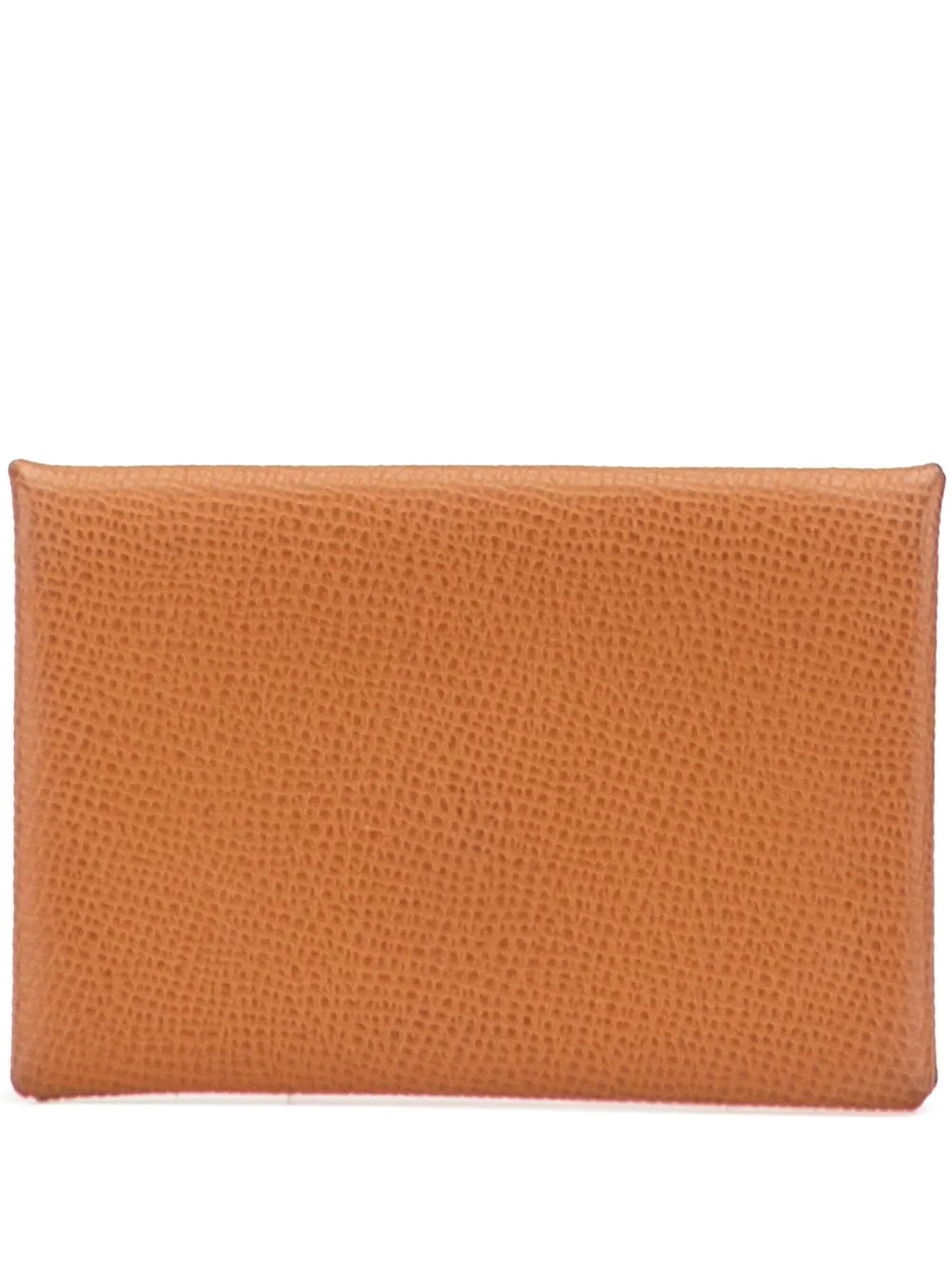 Hermès Pre-Owned 2023 エプソン カルヴィ カードケース - ブラウン Hermès Pre-Owned 2023 エプソン カルヴィ カードケース - ブラウン