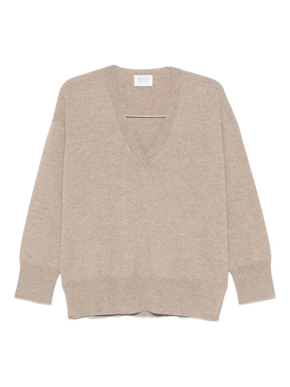 BeYou suéter con cuello en V | marrón | Image 1