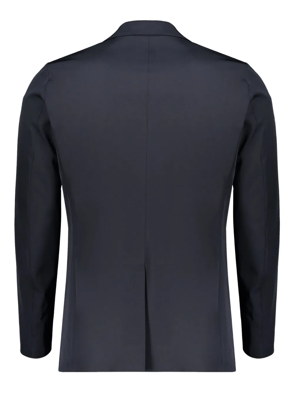 Herno Single-breasted Double-buttoned Suit Jacket In Blue