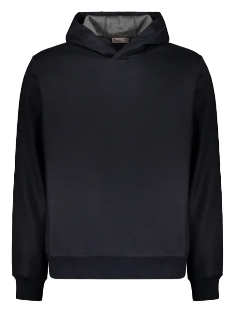 Herno ribbed-cuff hoodie
