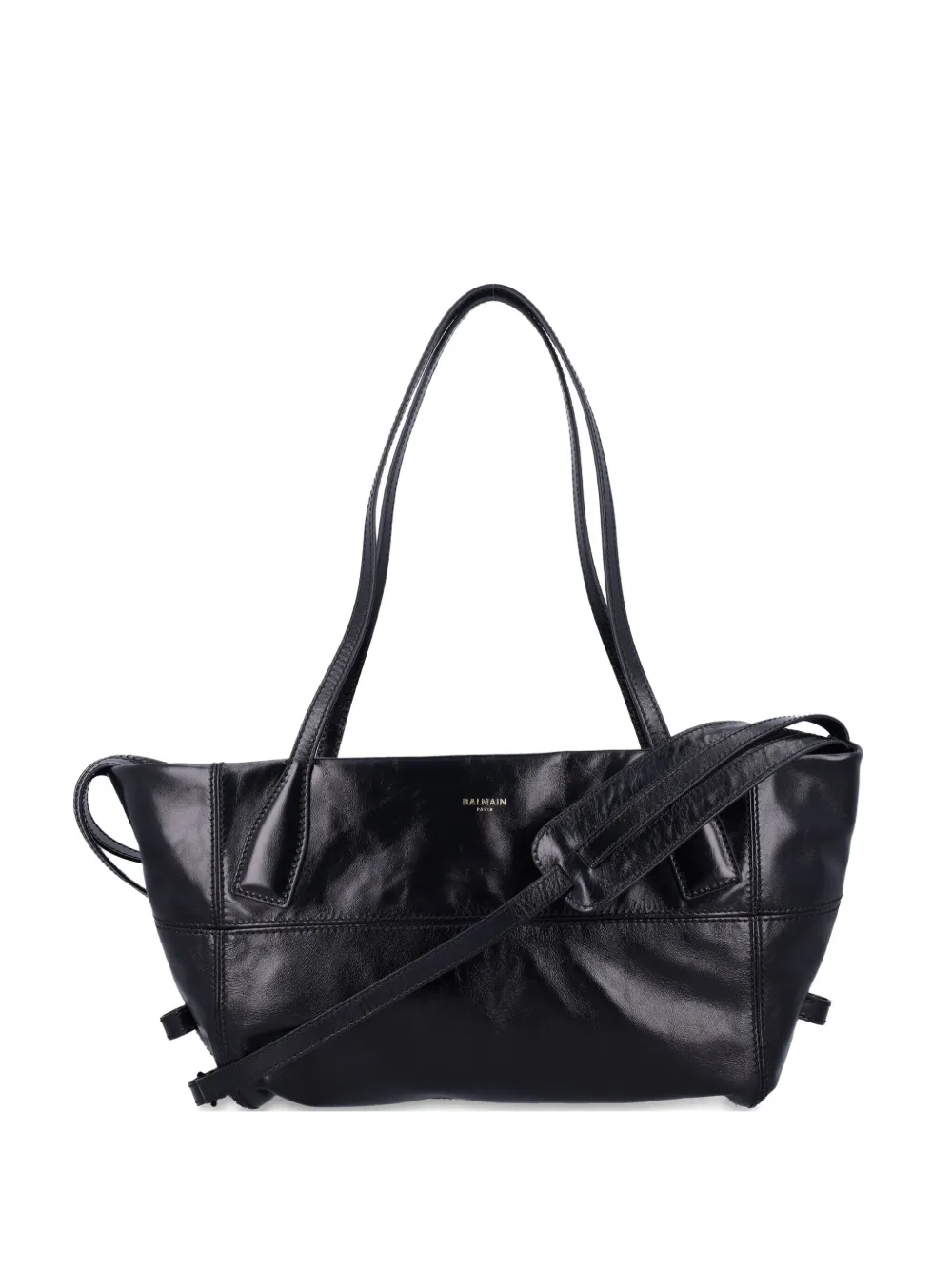 Balmain panelled shoulder bag - ブラック Balmain panelled shoulder bag - ブラック
