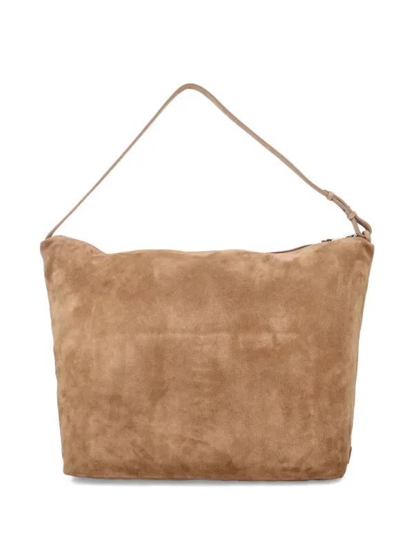 Emporio Armani ジップ ショルダーバッグ | ブラウン | FARFETCH JP