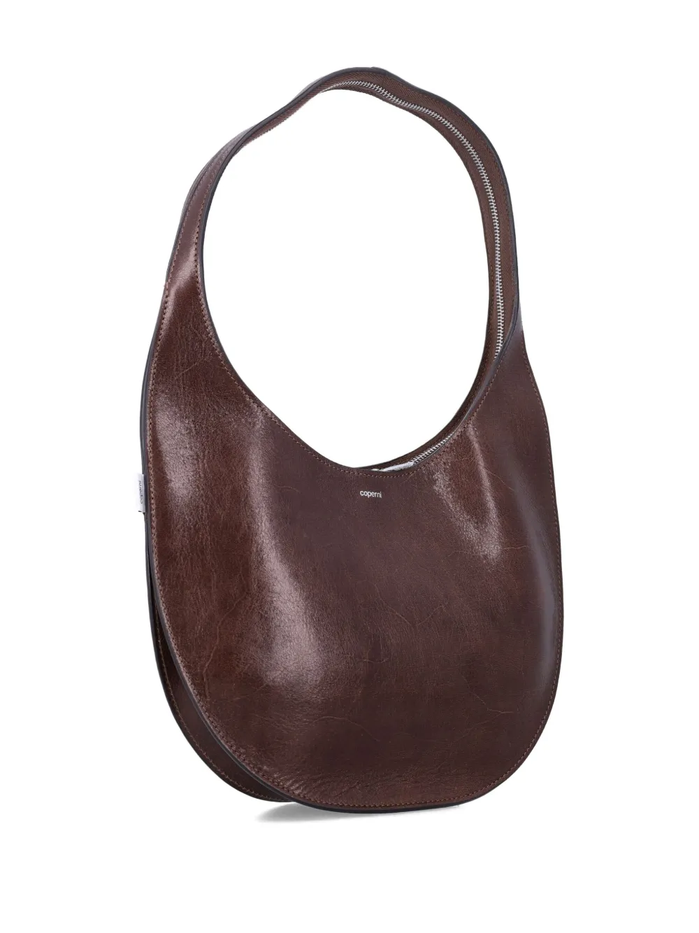 Coperni Medium Soft Swipe Bag In Brown