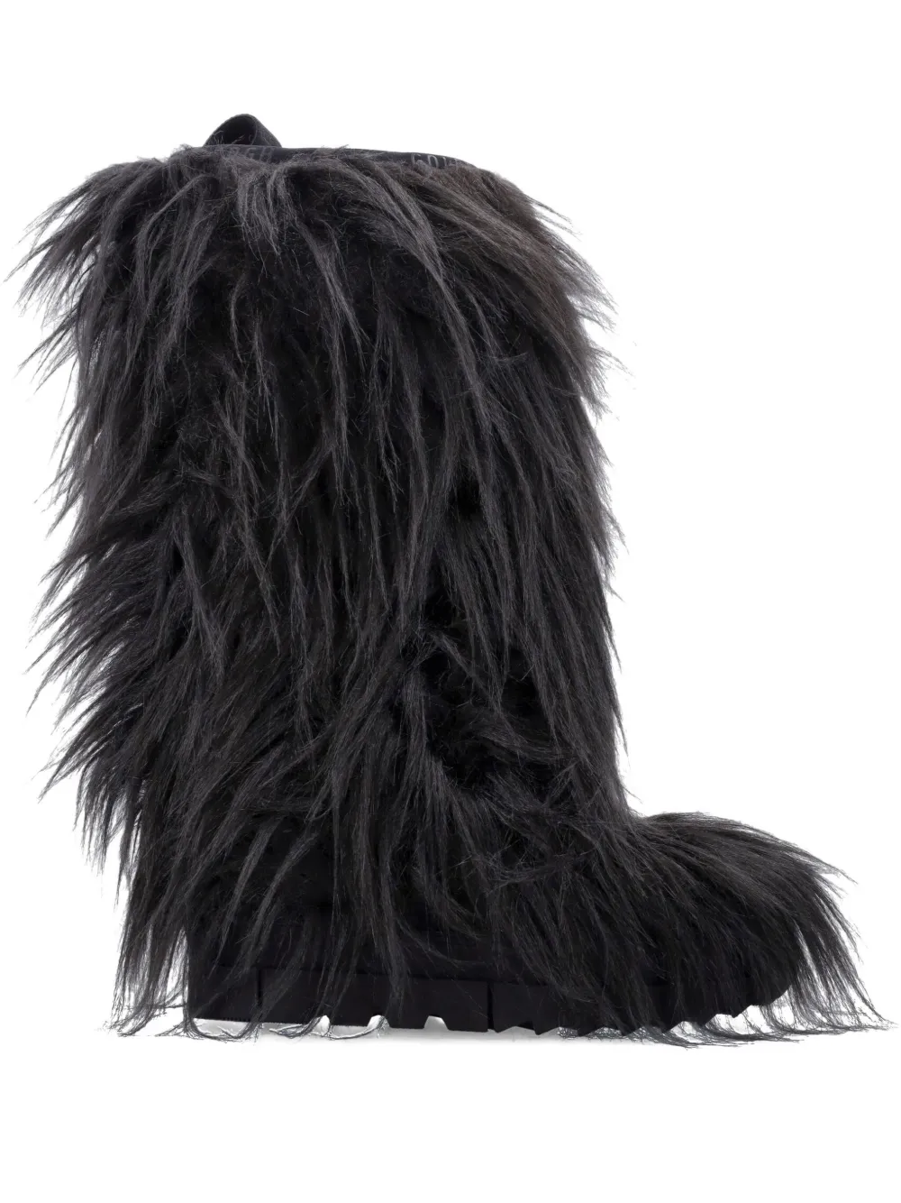 Goldbergh botas altas con efecto de pelo | negro | Image 1
