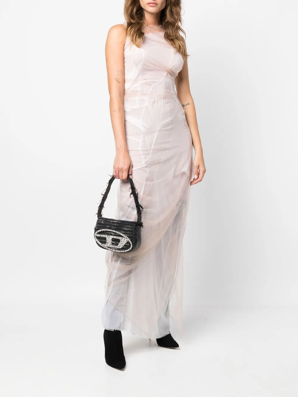 Diesel X08396P4993 WASHED BLACK - Zwart