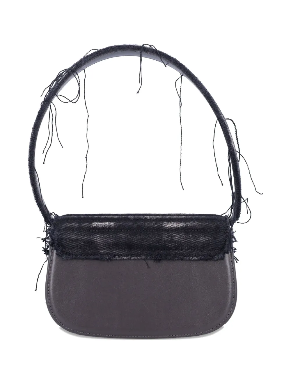 Diesel frayed logo-plaque tote bag | Image 2