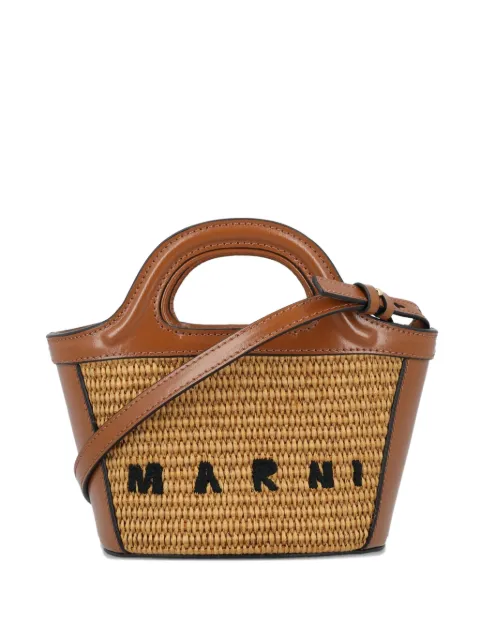 Marni شنطة عملية 'تروبيكاليا' صغيرة بمقبض علوي