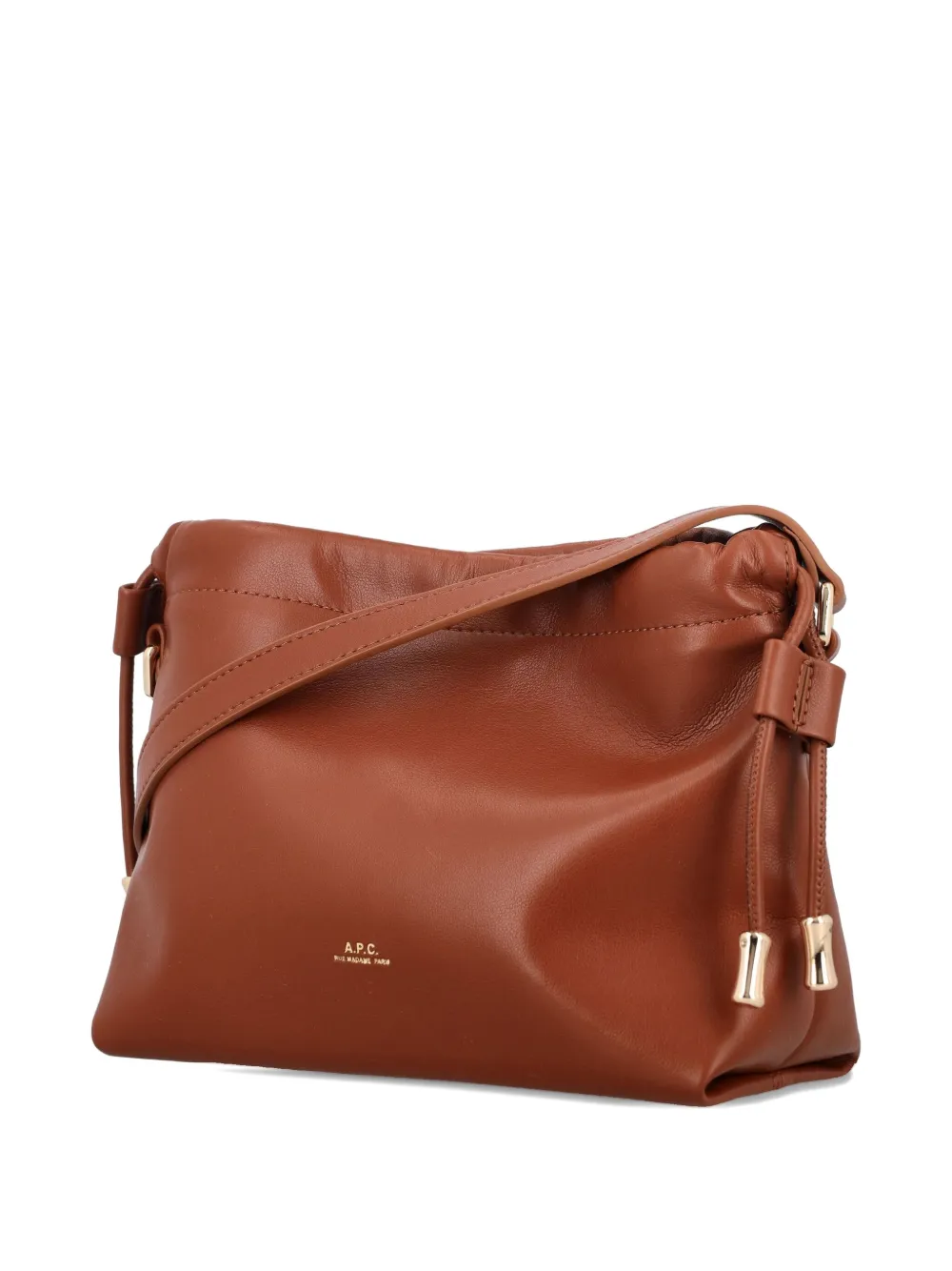 A.P.C. Shopper met trekkoord Bruin