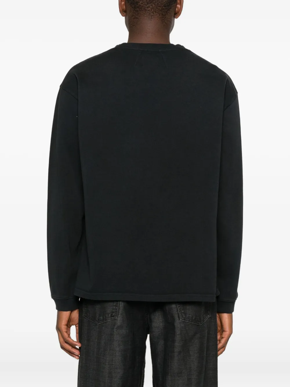RHUDE Sweater met grafische print Zwart