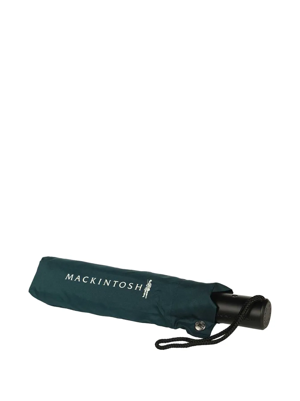 Mackintosh logo-print umbrella - Groen