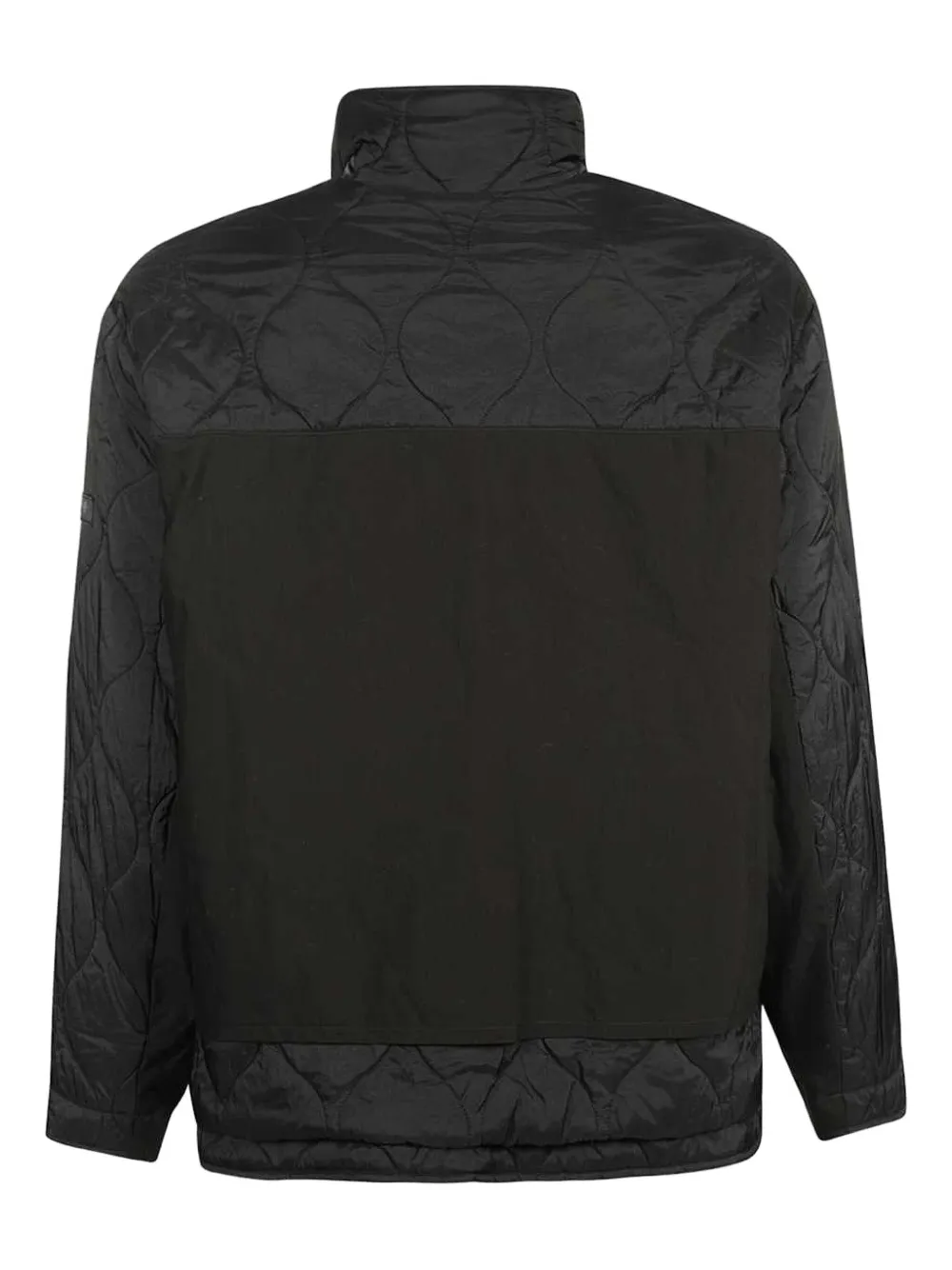 Tatras Quilted Panelled Jacket In Black
