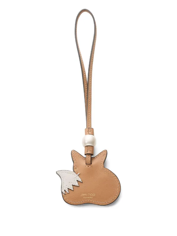 Jimmy Choo Fox Charm | Brown | FARFETCH