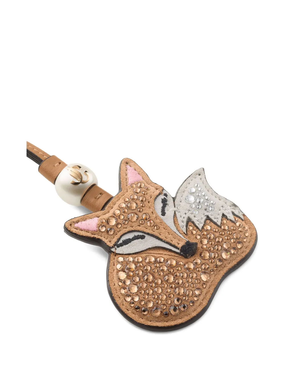Jimmy Choo Fox Charm In Brown