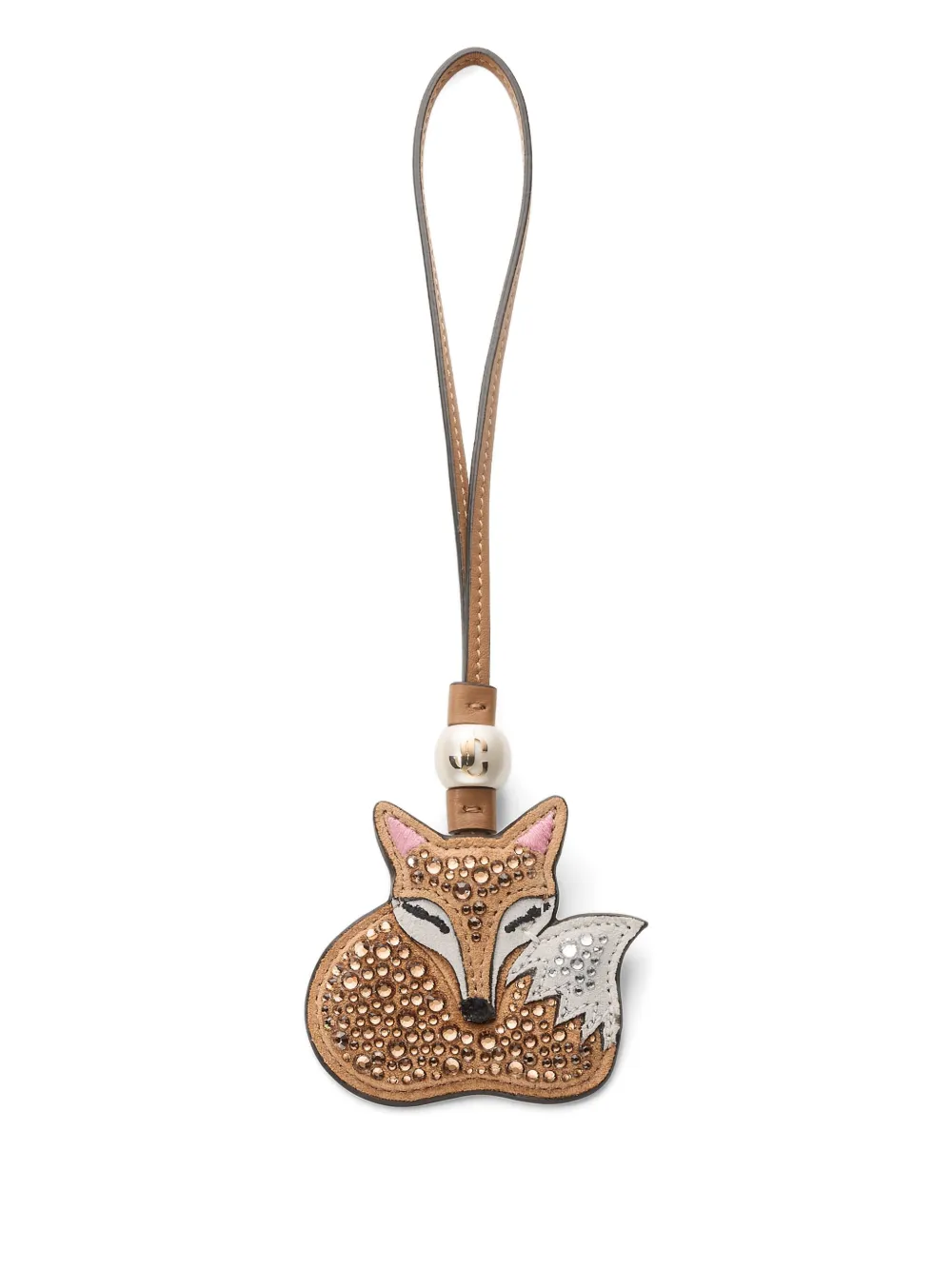 Jimmy Choo Fox Charm In Brown