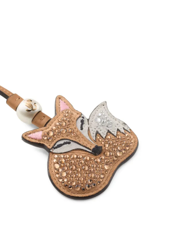 Jimmy Choo Fox Charm | Brown | FARFETCH