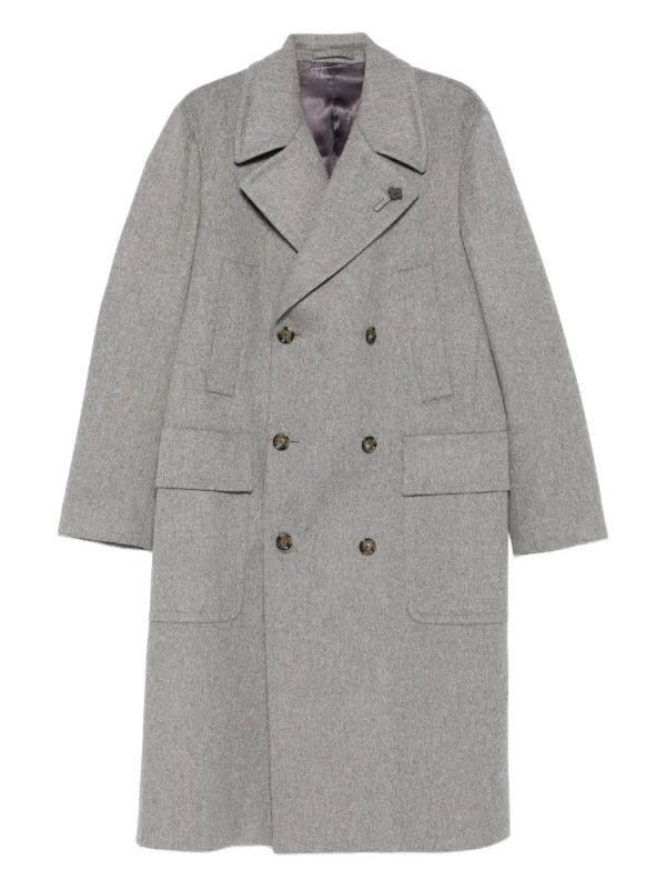 Lardini ダブルコート | グレー | FARFETCH JP