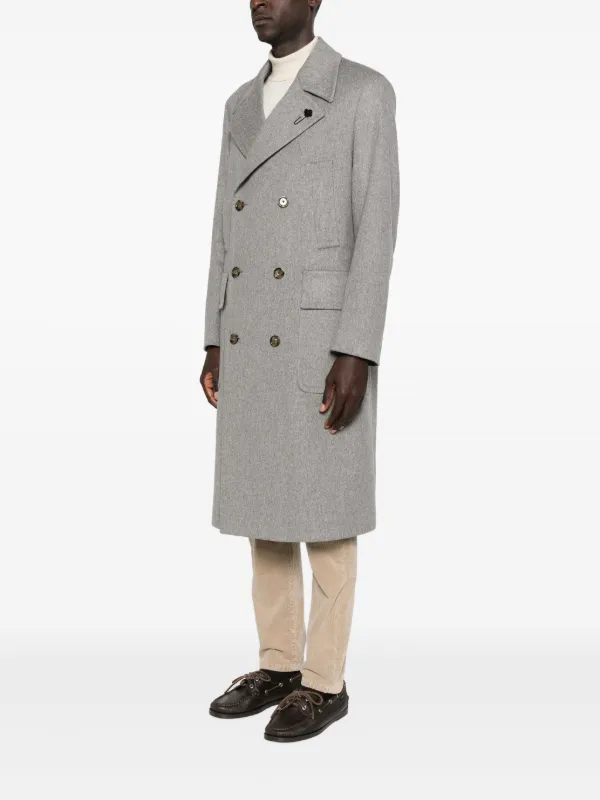 Lardini ダブルコート | グレー | FARFETCH JP